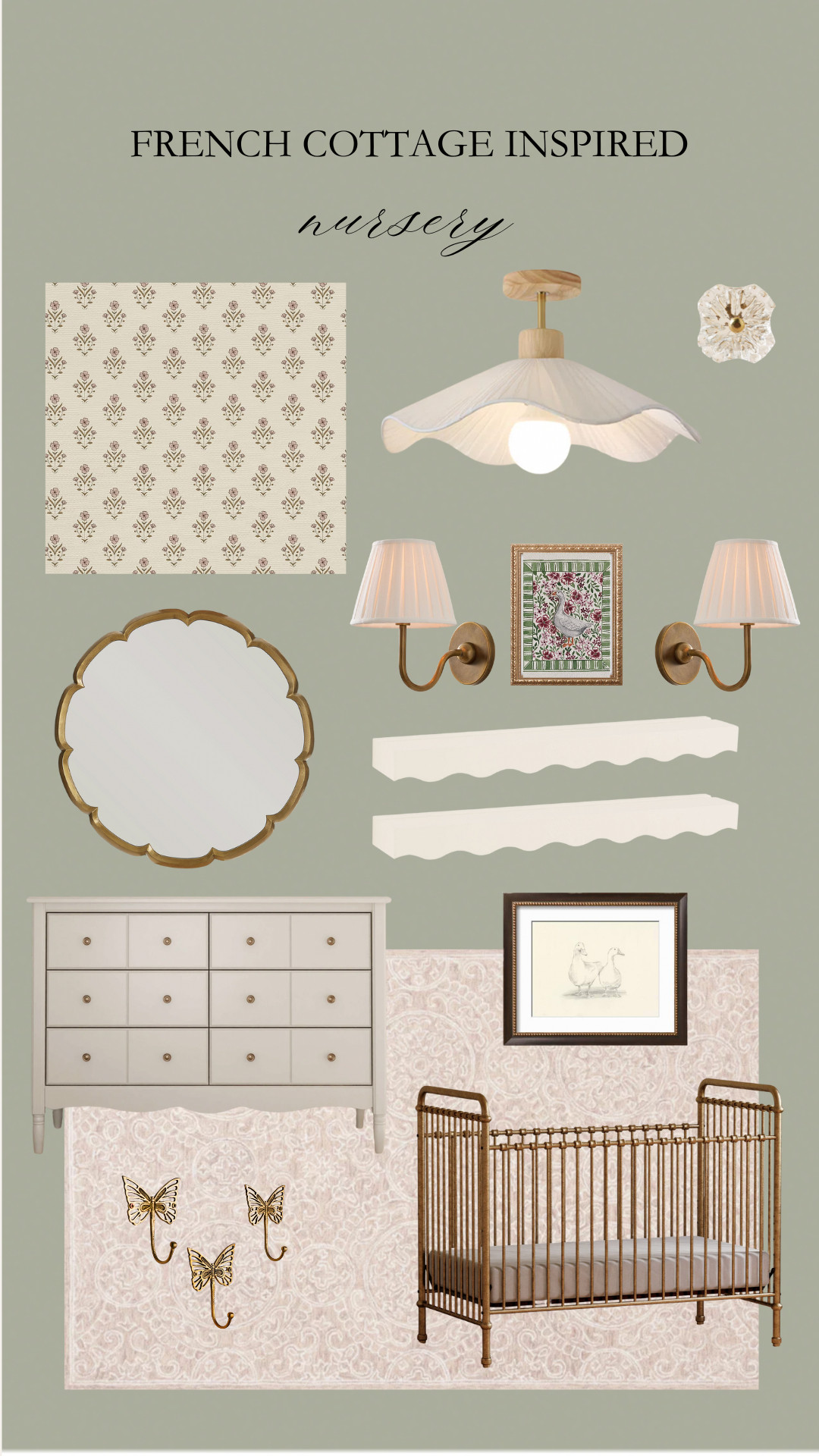 Paint color: Sherwin Williams Willow Tree | Wallpaper discount code: SHAY15 for this or any other wallpaper from Artza & Co. !  

 #LTKHome #LTKStyleTip