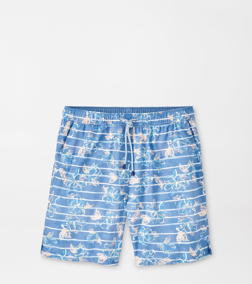 Surf's Up Striped Swim Trunk | Peter Millar