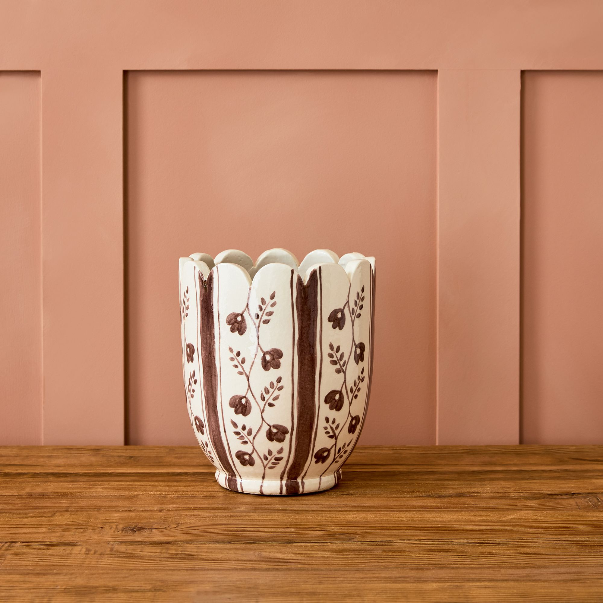 Ina Ceramic Decorative Floral Vase | GreenRow