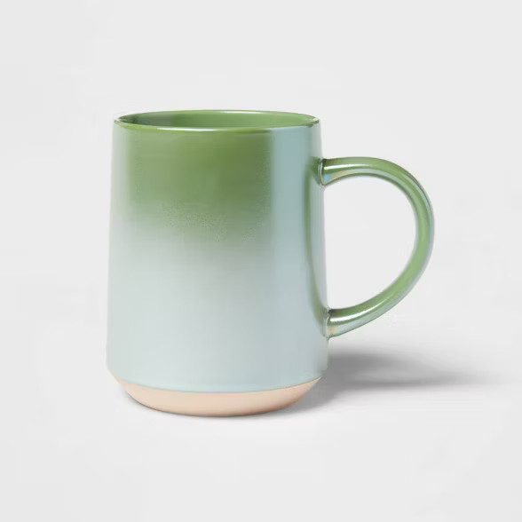 19oz Stoneware Ombre Mug - Threshold™ | Target