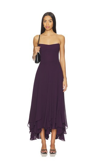 Amanda Uprichard Monterey Dress in Purple. - size S | Revolve Clothing (Global)