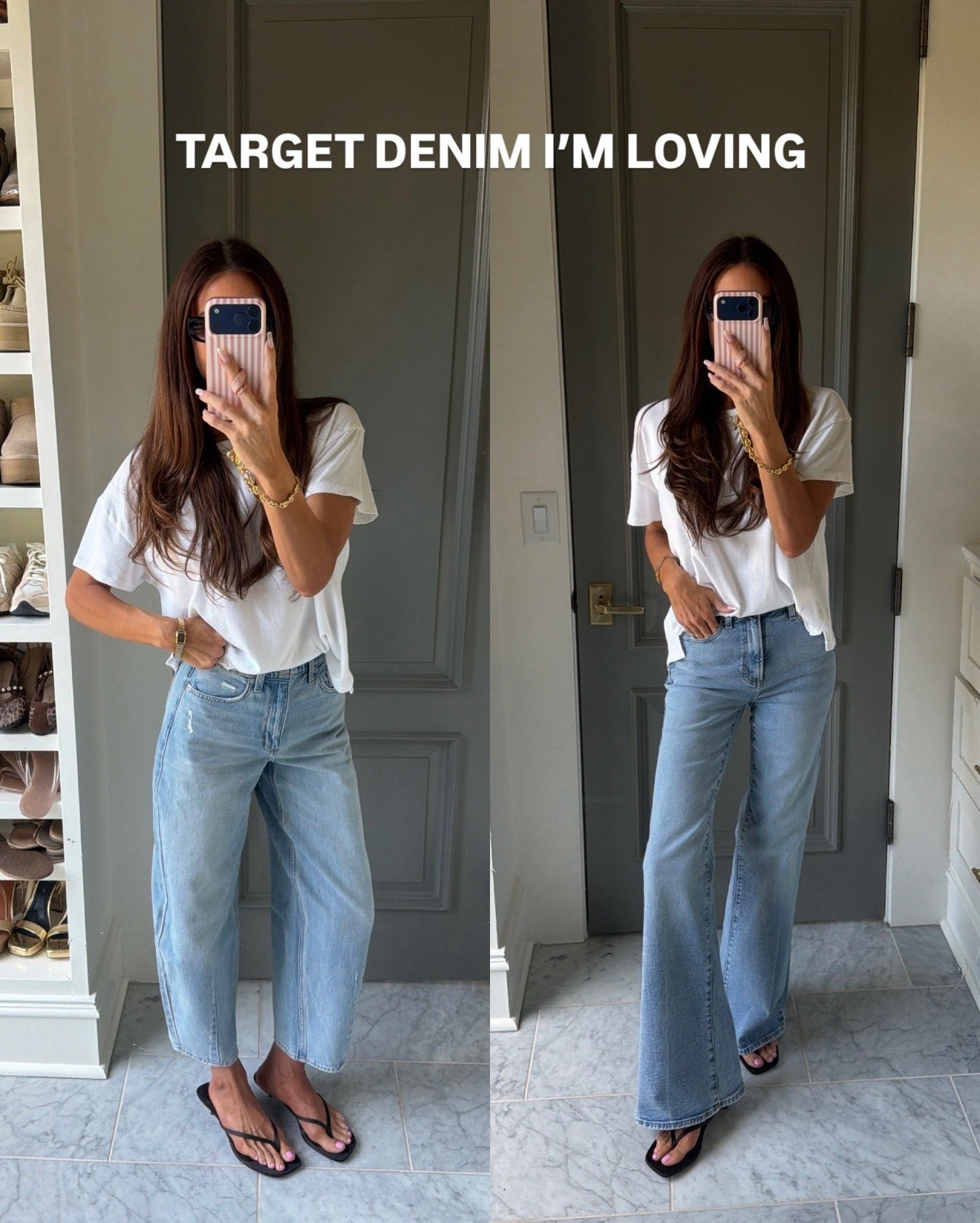 Target style, casual outfit, denim, barrel jeans, flare jeans, highwaisted jeans

#LTKootd #LTKmomlife #LTKgrwm