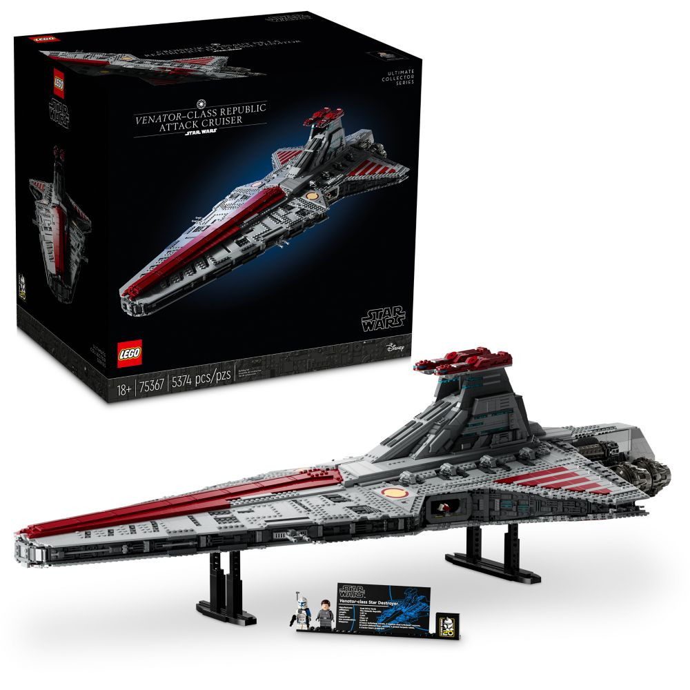 LEGO® Venator-Class Republic Attack Cruiser Ultimate Collector Series 75367 – Star Wars | Disney Store