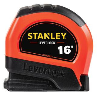 16 ft. LeverLock High Visibility Tape Measure | The Home Depot