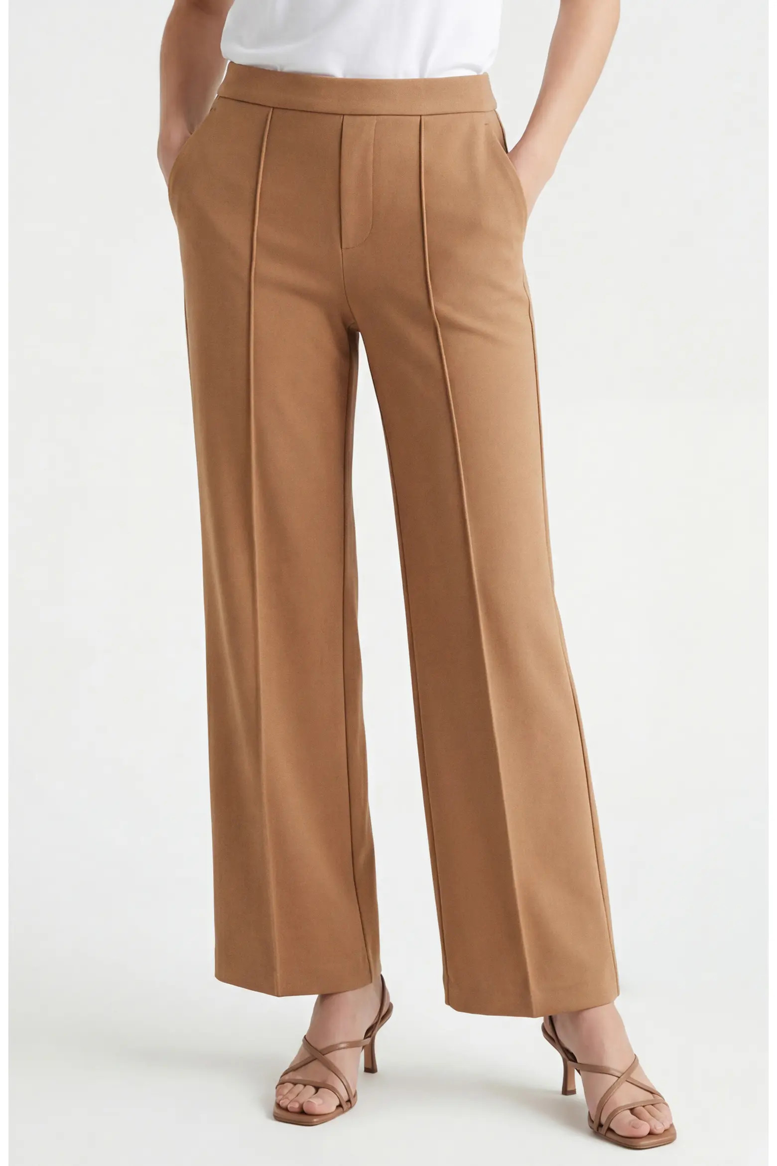 Kayla Wide Leg Pull-On Trousers (Women) | Nordstrom | Nordstrom