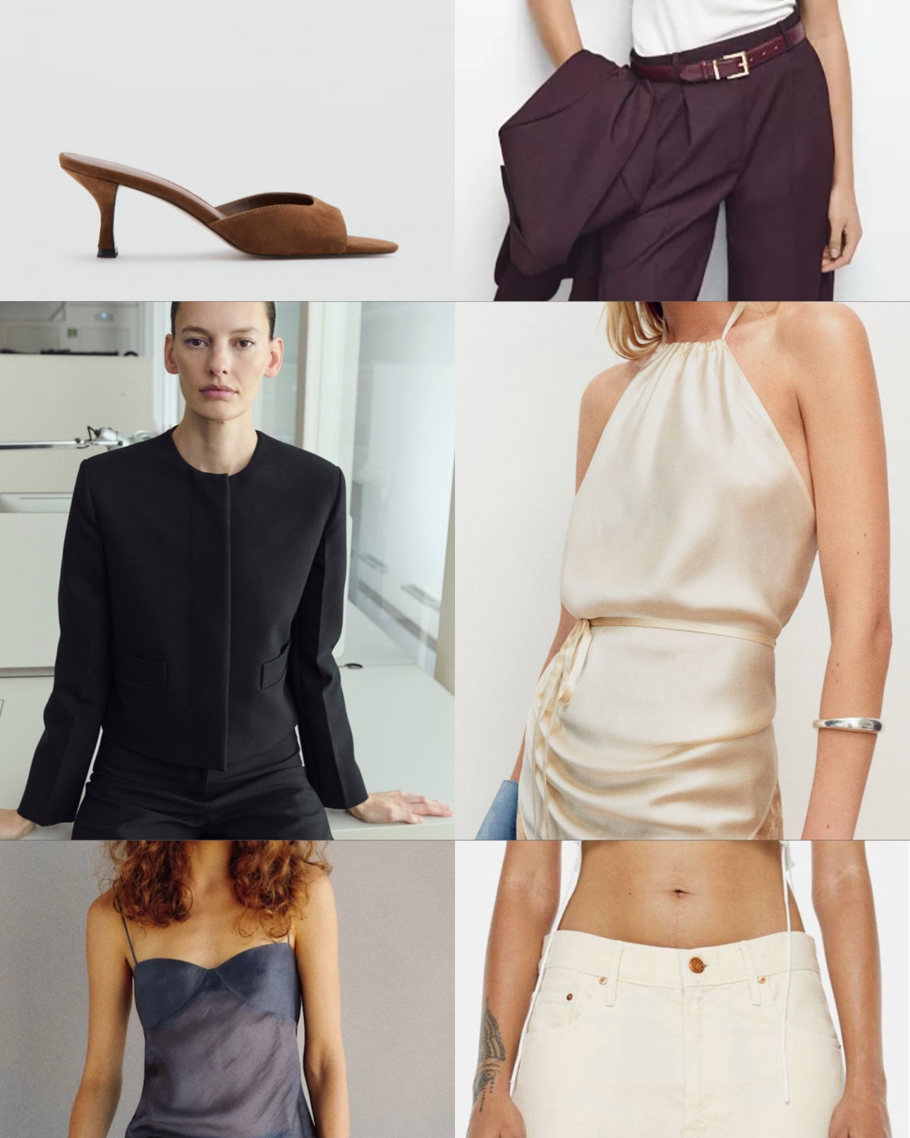 A bit of every brand I’m loving rn. Reformation, Mango & Aritzia 

#LTKWorkwear #LTKSpringSale #LTKmorningroutine