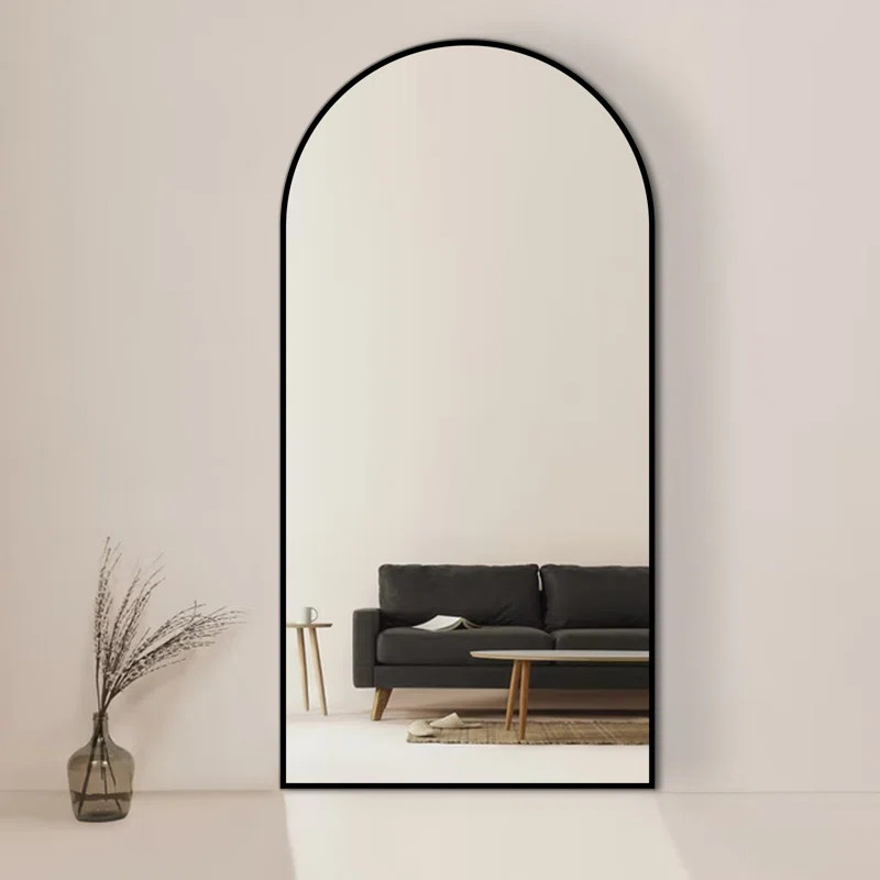 Neida Arched Full Length Mirror with Aluminum alloy Frame | Wayfair Professional