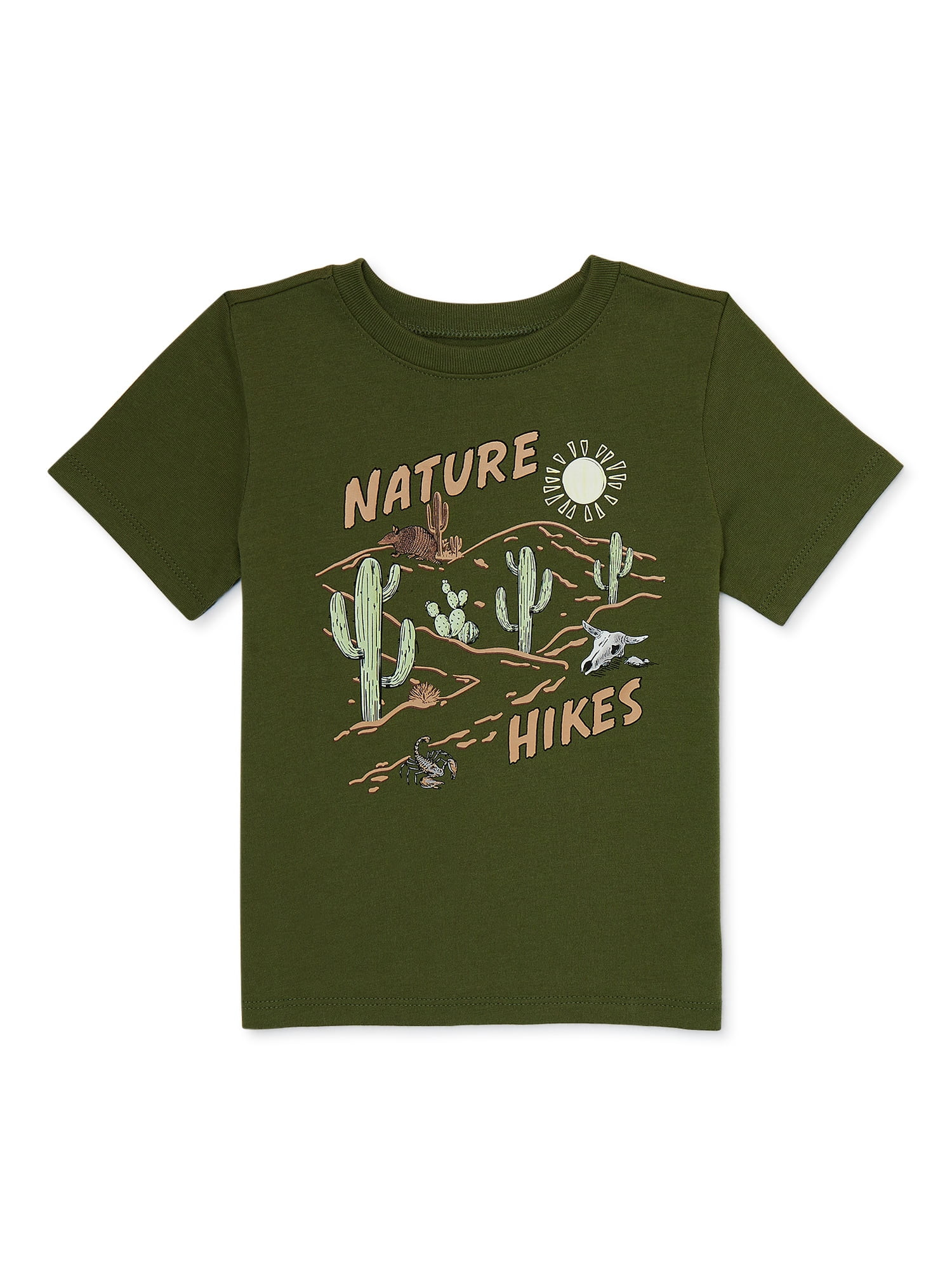 Garanimals Toddler Boys Short Sleeve Graphic T-Shirt, Sizes 12M-5T | Walmart (US)