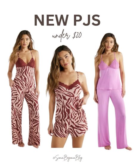 Under $20 PJ sets. Striped pj sets and loungewear that is so soft and runs true to size. #pjsets 

#LTKStyleTip #LTKFindsUnder50 #LTKFindsUnder100