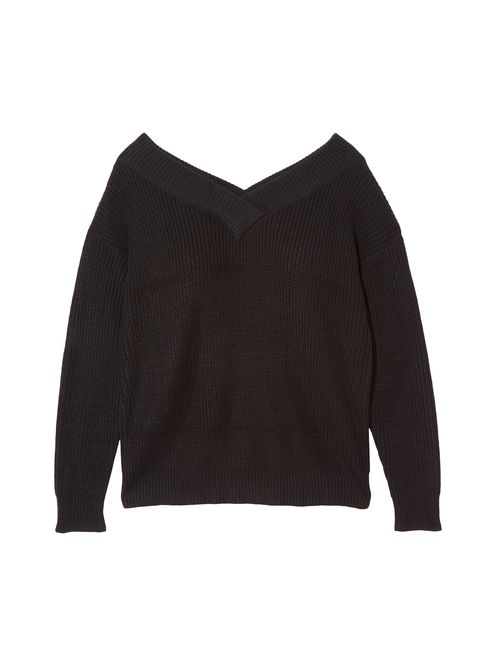 Albany Long Sleeve Shaker Stitch Pullover | Dia&Co