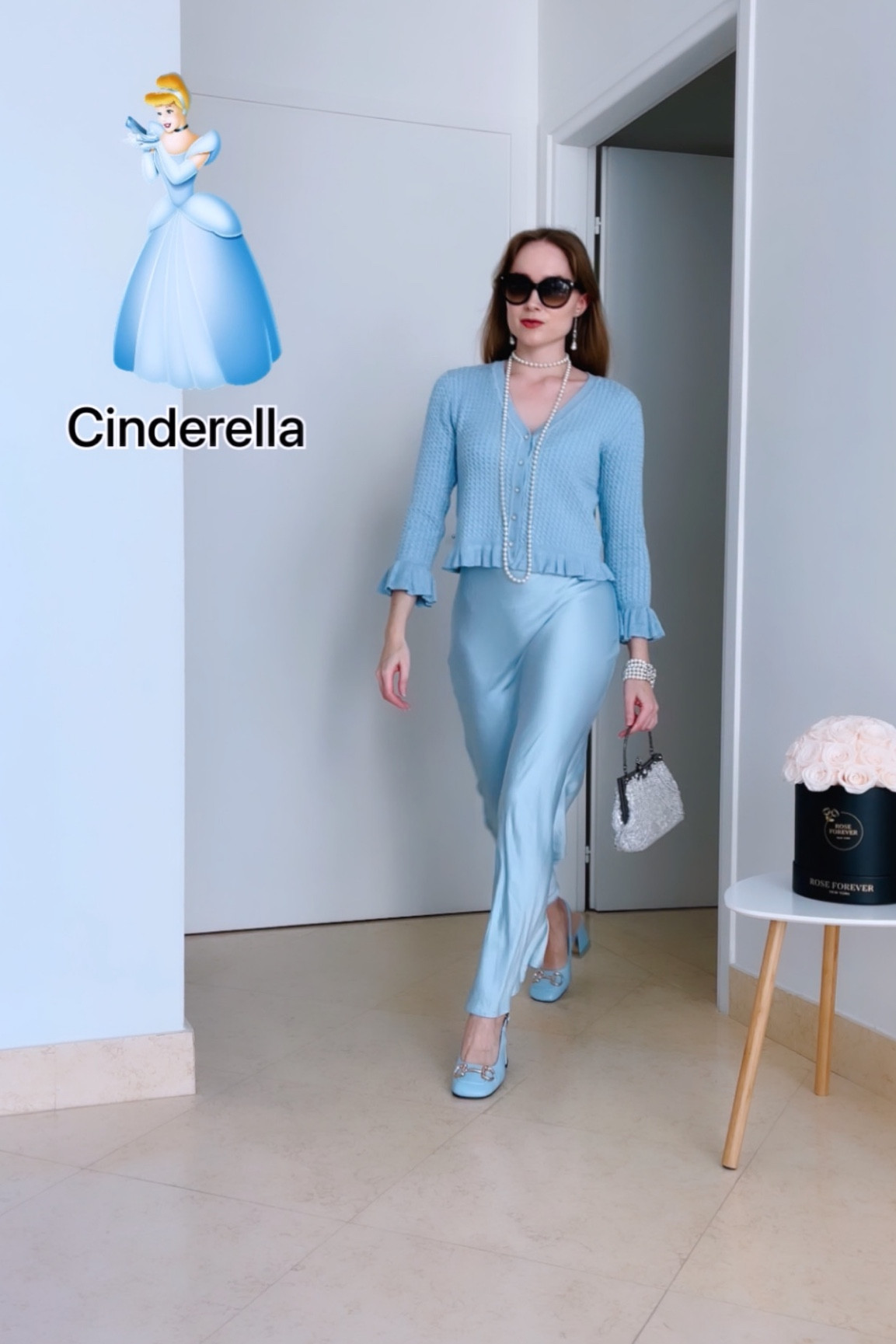 Cinderella inspired spring outfit 💙 

#LTKFind #LTKSale #LTKsalealert