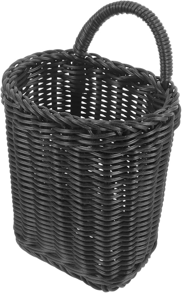 Bathroom Rattan Hanging Basket Hanging Wicker Baskets Baskets for Hampers Decor Wicker Hanging Ba... | Amazon (US)
