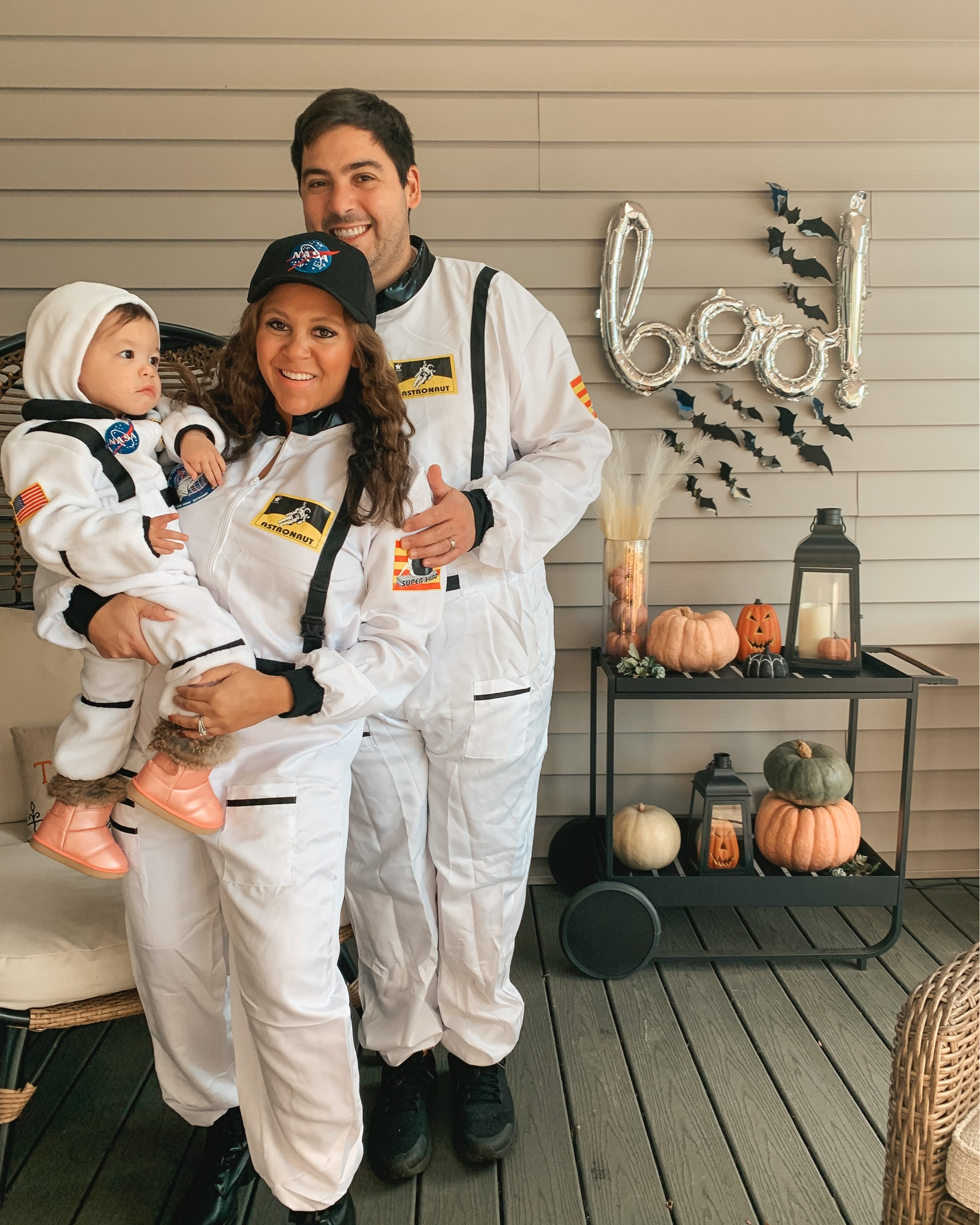 Family costume. Easy family costume. Astronaut costume. Space costume. Last minute costume idea. Family Halloween costume. Halloween decorations. Halloween party ideas. 

#LTKHalloween #LTKSeasonal #LTKfamily