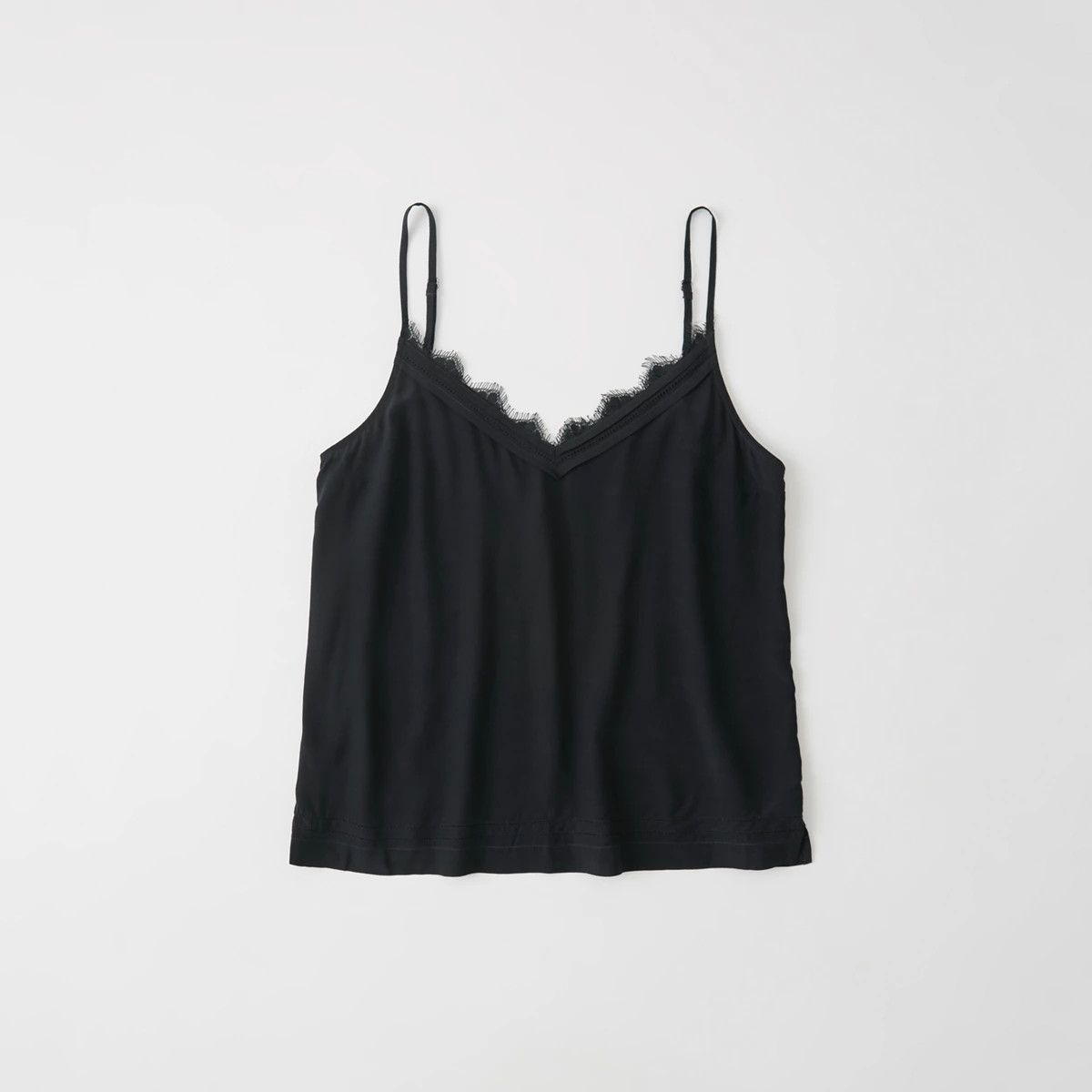 Lace-Trim Cami | Abercrombie & Fitch US & UK