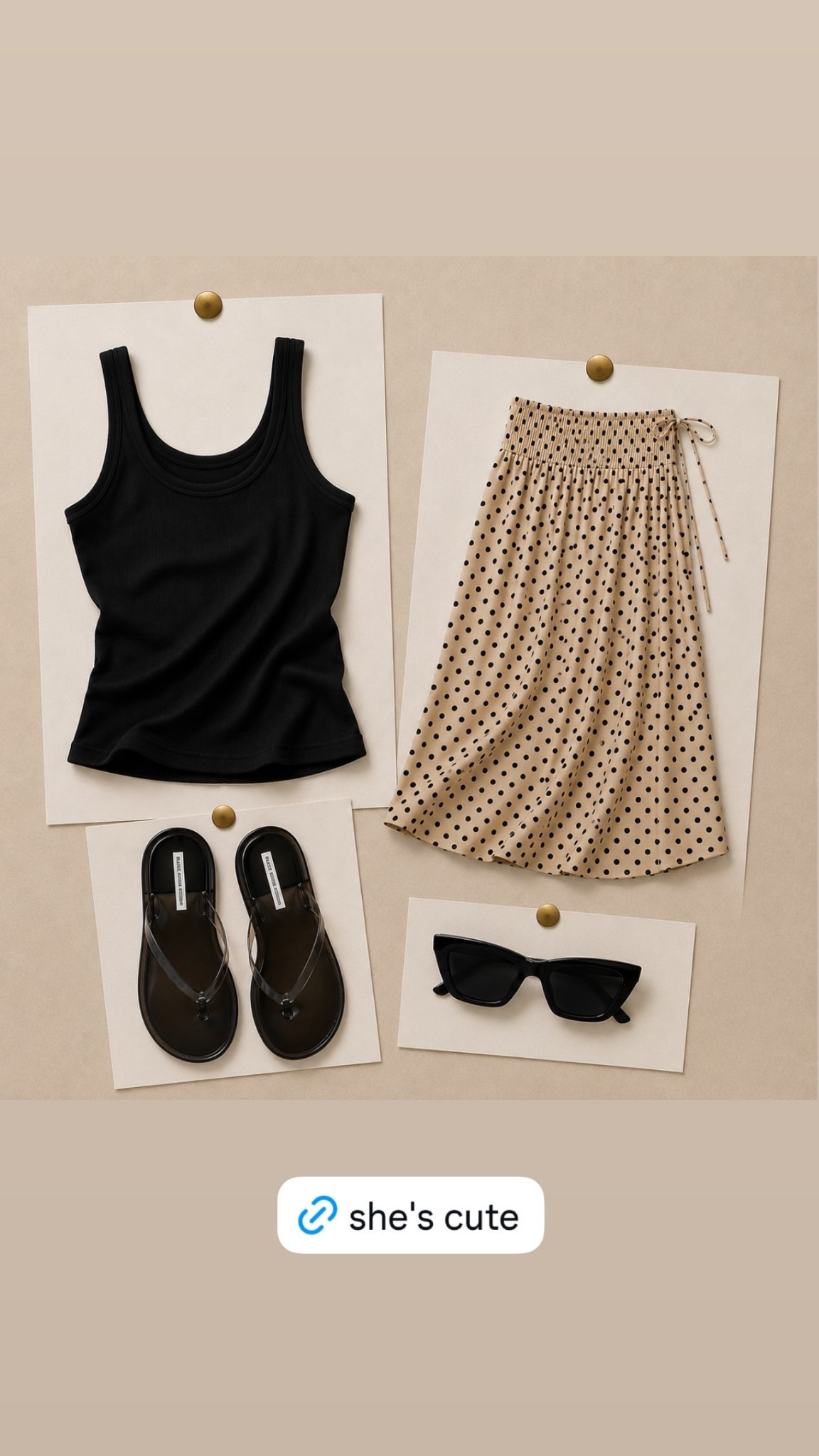 cute neutral look with polka dots

#LTKootd #LTKSeasonal #LTKgrwm