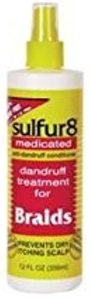 Sulfur 8 Dandruff Treatment For Braids 12 Oz. Spray | Amazon (US)