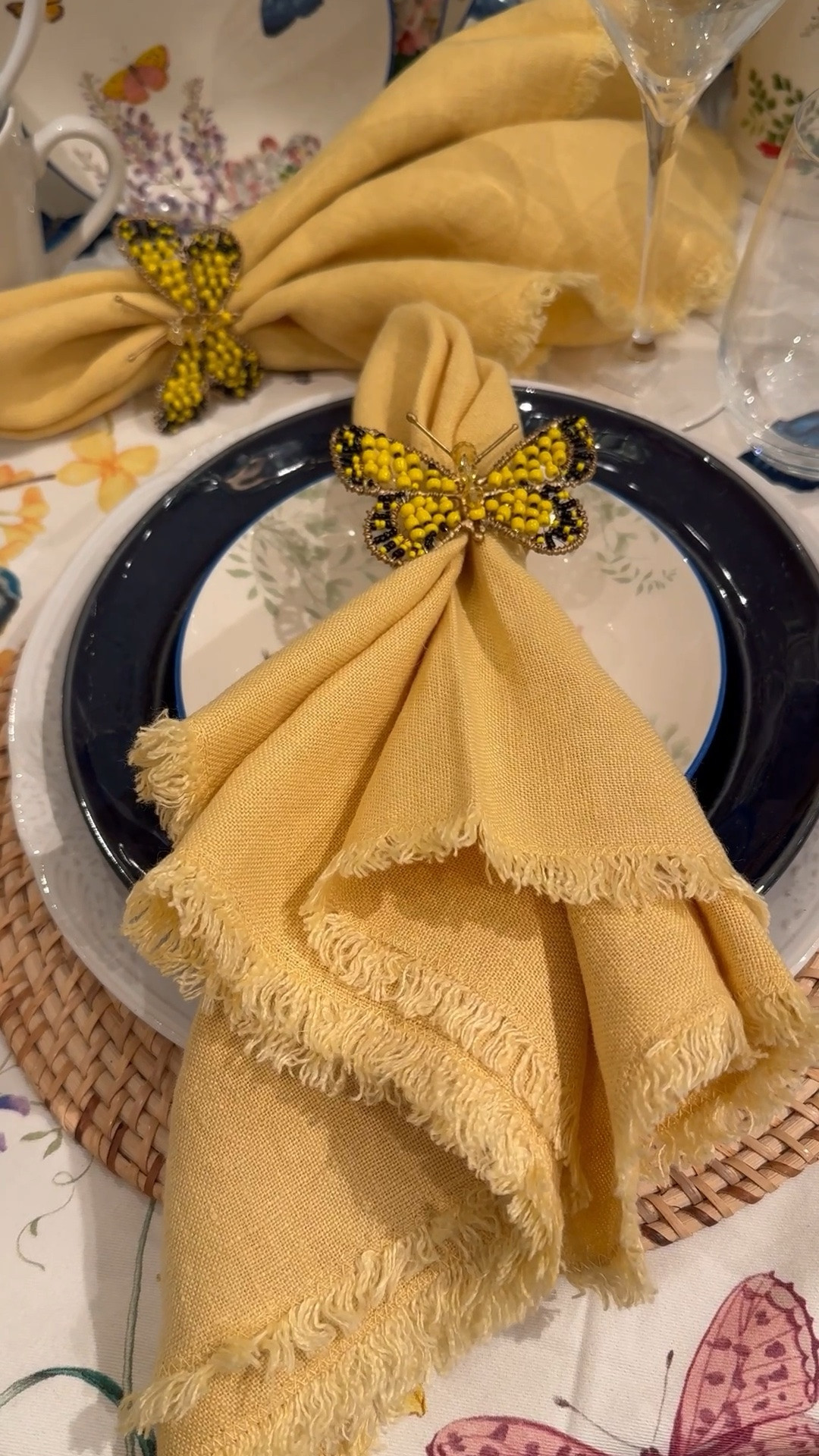Beautiful butterfly table top decor, place setting, home refresh

#LTKdayinmylife #LTKHome #LTKSeasonal