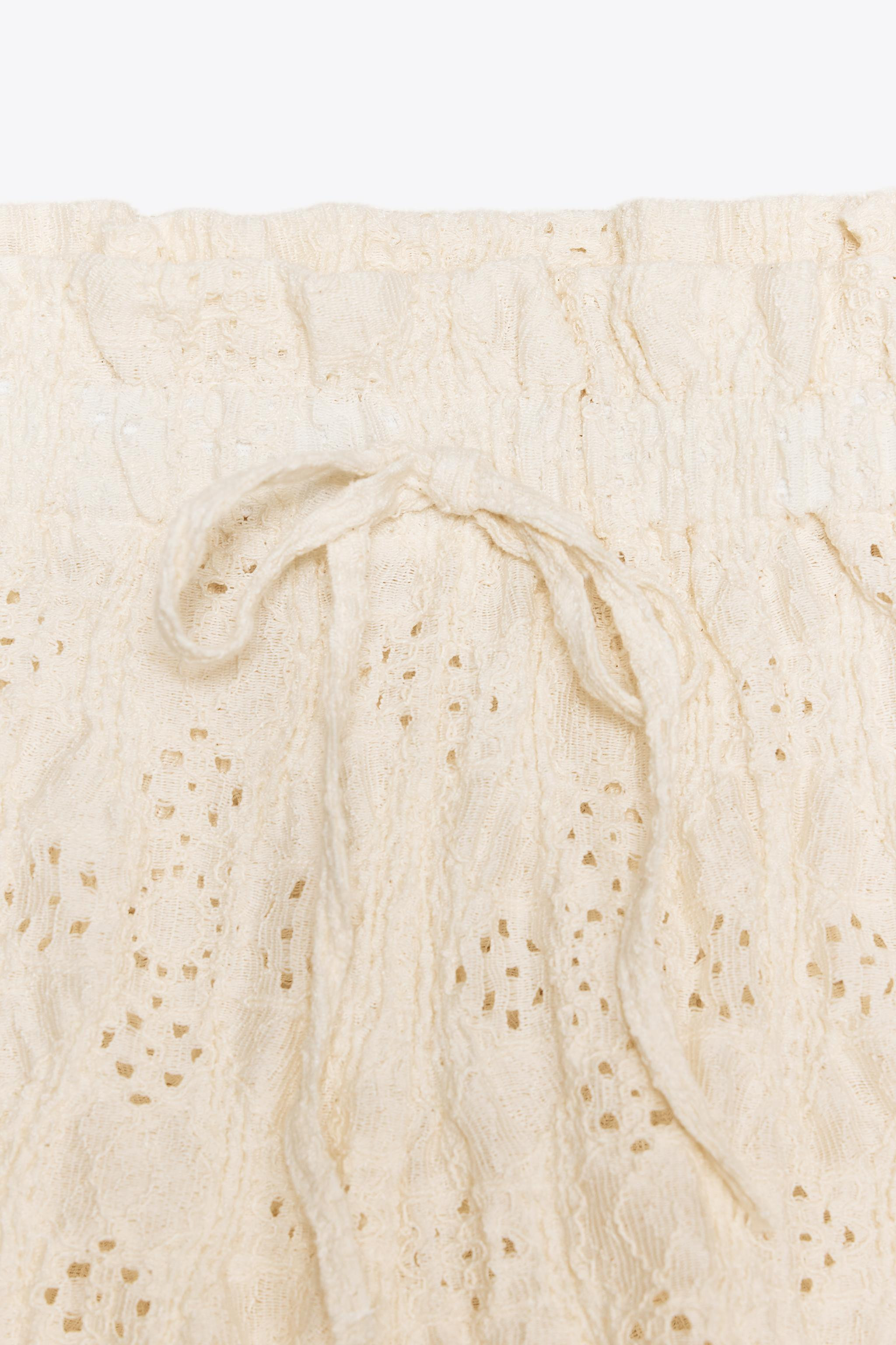 EMBROIDERED SHORTS | Zara US