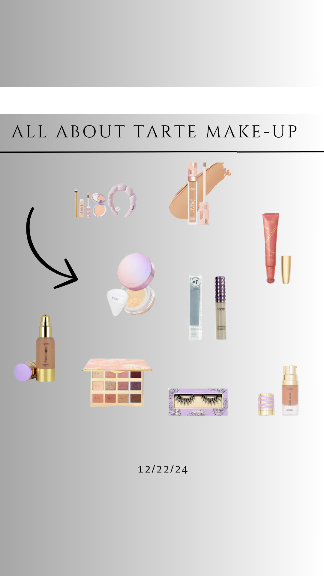 EVERYTHING TARTE MAKE-UP! 

 
