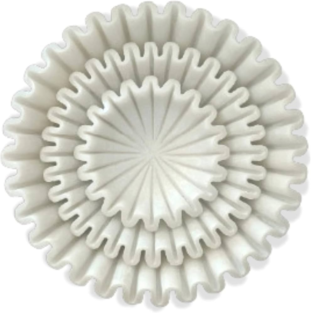 CRAFTFOBIA HandCrafted Marble Ruffle Bowl/Antique Scallop Bowl/Fruit Bowl/Vintage Ring Dish/Decor... | Amazon (US)