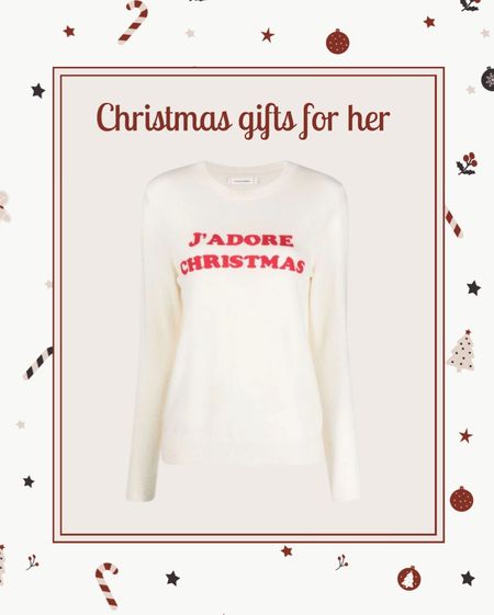 Christmas sweater, Christmas gifts for her, luxury lover 

#LTKSeasonal #LTKGiftGuide #LTKHoliday