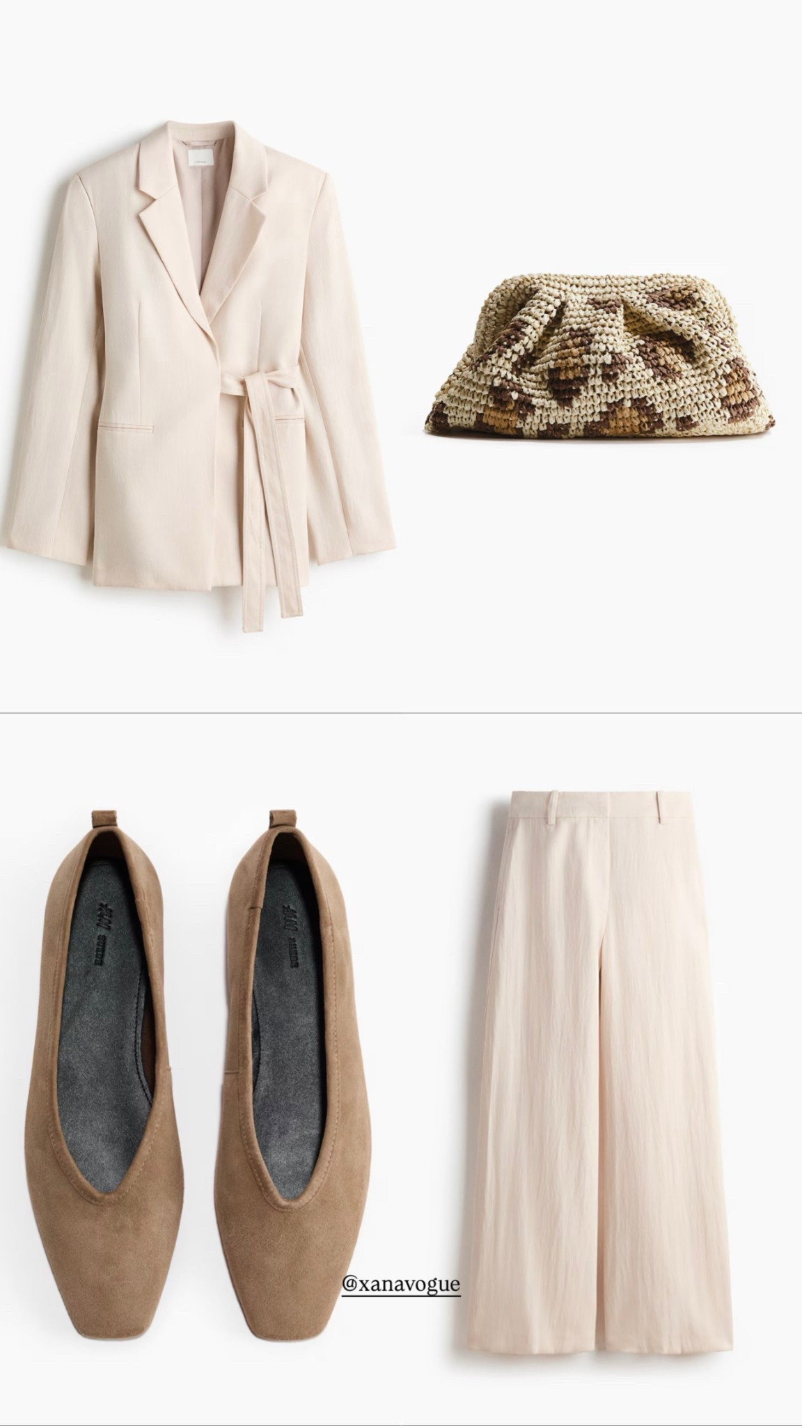 Clean Tailoring Edit 

Soft tailoring always makes everything look more expensive. Neutral tones, simple shapes, effortless result.

Blazer S
Trousers 36 UK 8 US 4

🔍 beige blazer outfit, wide leg trousers outfit, minimal tailoring, chic neutral outfit

#LTKuk #LTKeurope #LTKspring

#LTKootd #LTKWorkwear #LTKgrwm