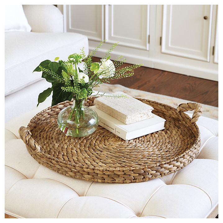 Braided Hyacinth Tray | Ballard Designs, Inc.
