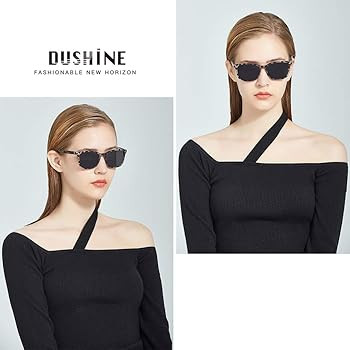 DUSHINE Polarized Sunglasses for Women Classic Retro Style 100% UV Protection | Amazon (US)