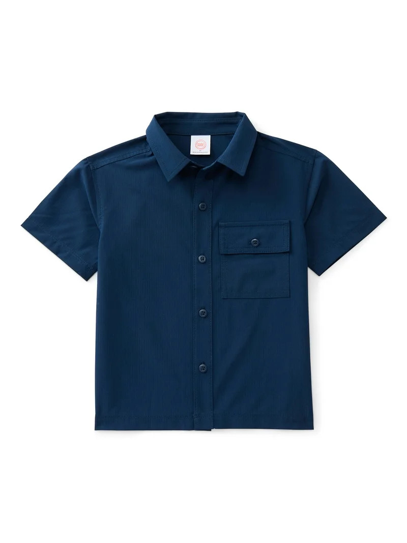 Wonder Nation Toddler Boys Adventure Shirt, Sizes 12M-5T | Walmart (US)