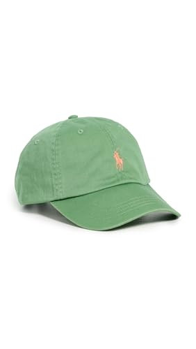 POLO RALPH LAUREN Men's Chino Sport Cap, Outback Green, One Size | Amazon (US)