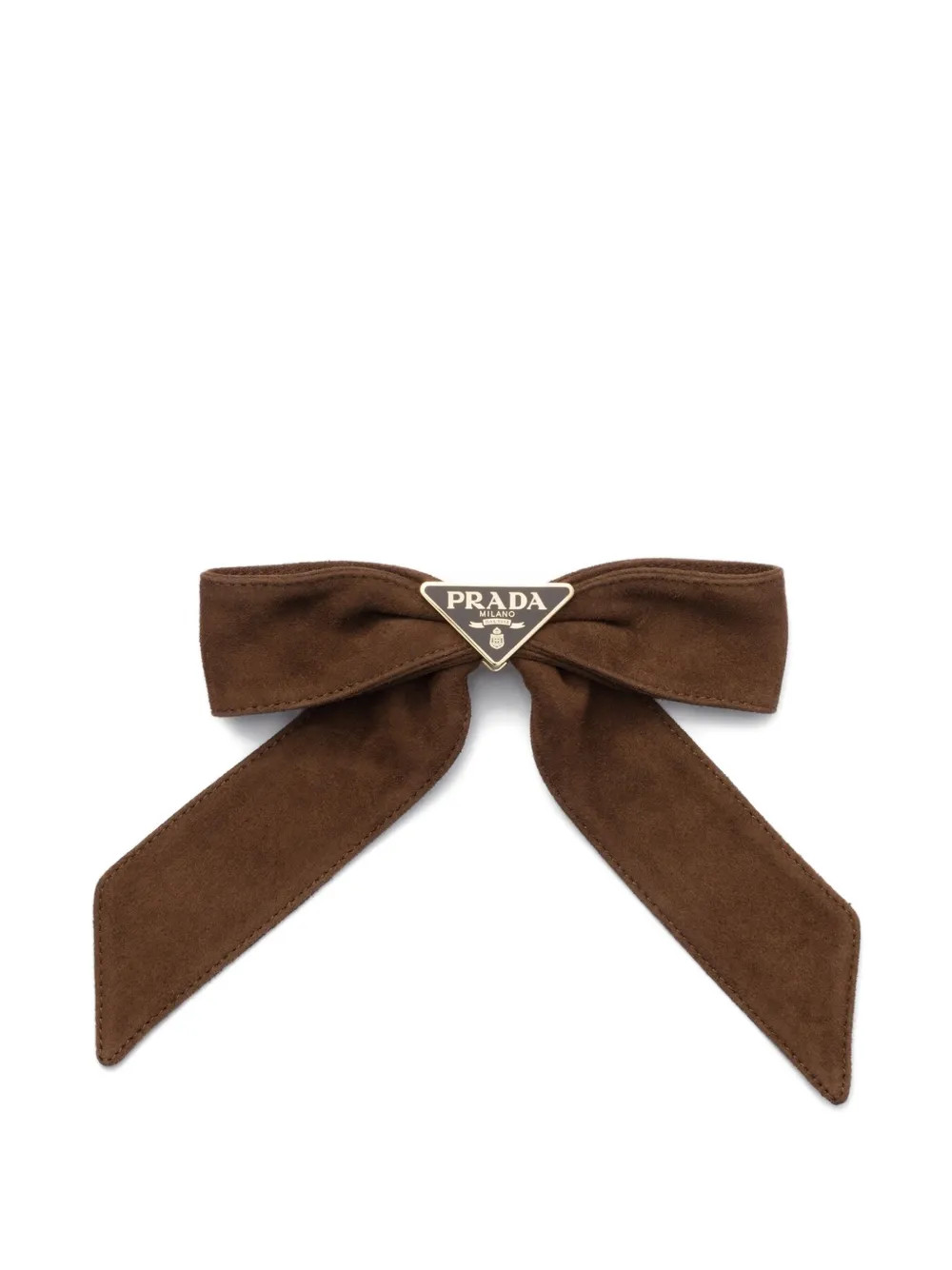 suede bow hair clip | Farfetch Global