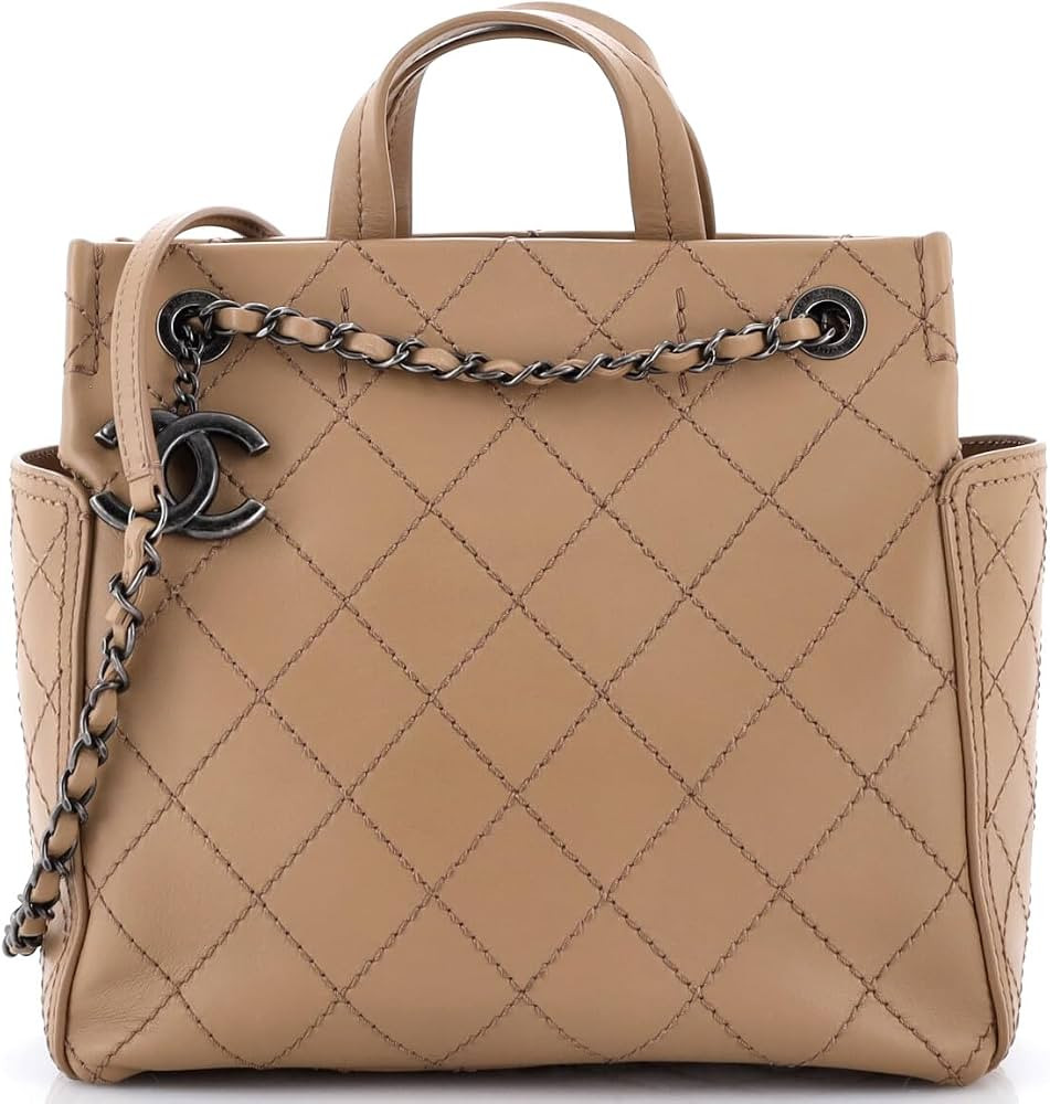 Amazon.com: Chanel, Pre-Loved CC Pocket Tote Small, Neutral : Amazon Luxury | Amazon (US)