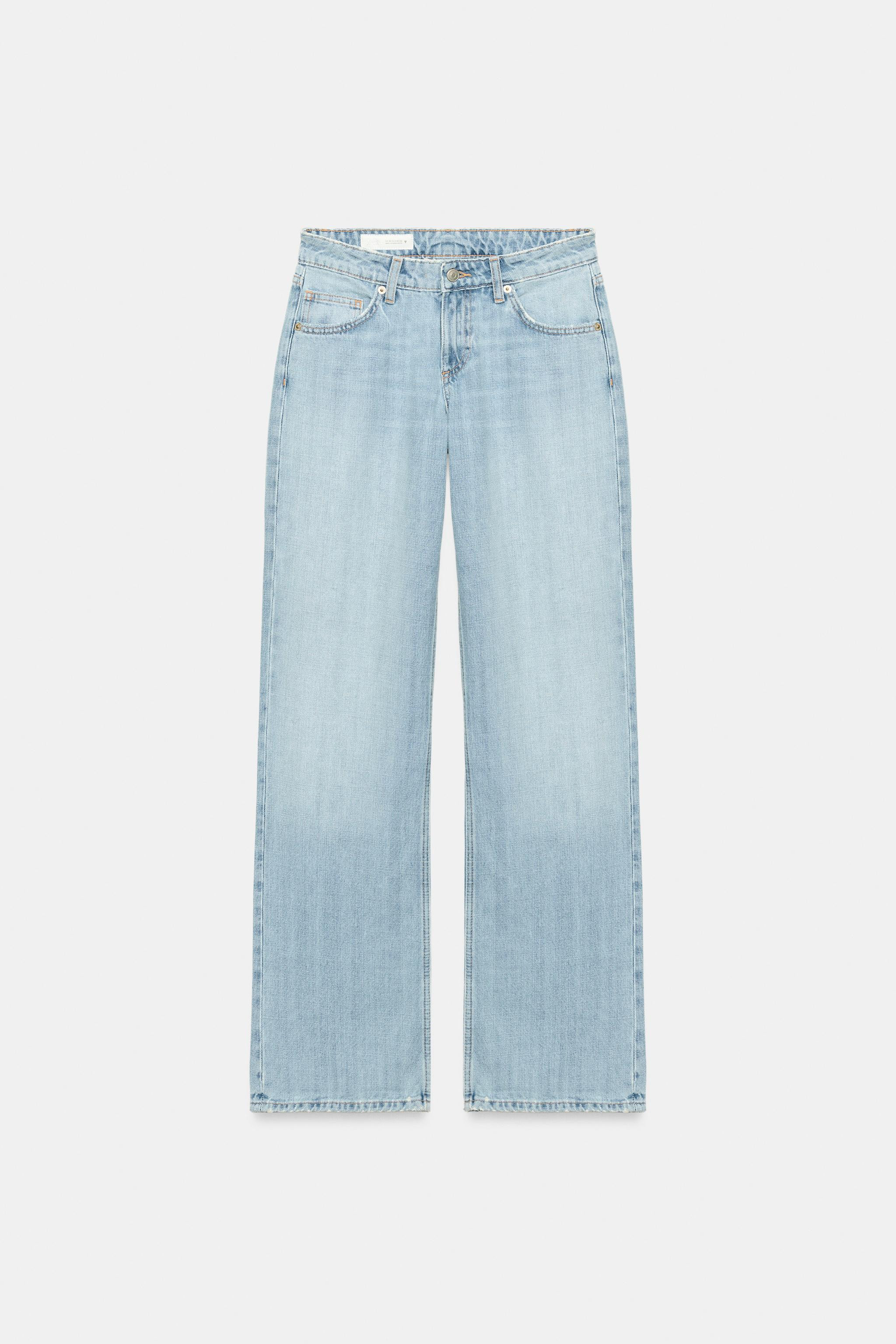 TRF LOW RISE WIDE LEG JEANS | Zara US
