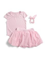 Girls 3pc Tee And Scooter Set With Scrunchie | TJ Maxx
