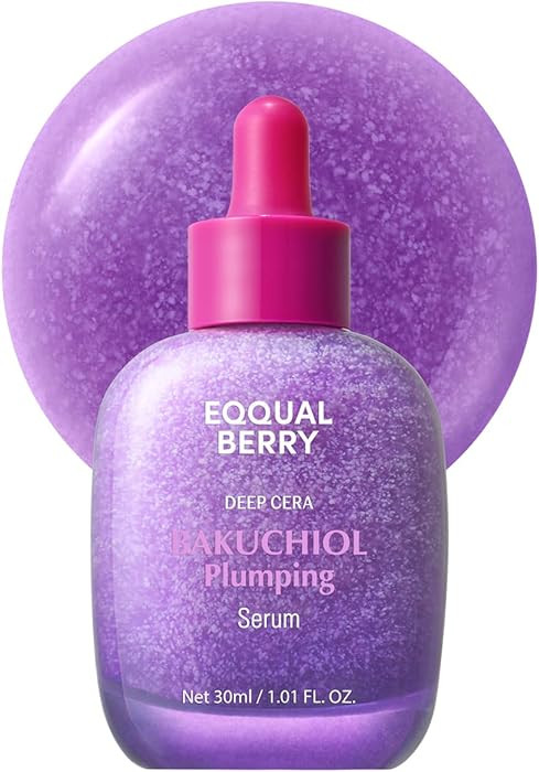 EQQUALBERRY Bakuchiol Plumping Face Serum - Retinol Natural Alternative for Sensitive Skin, with ... | Amazon (US)