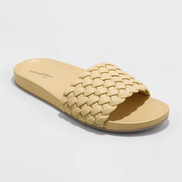 Women's Polly Woven Slide Sandals - Universal Thread™ | Target