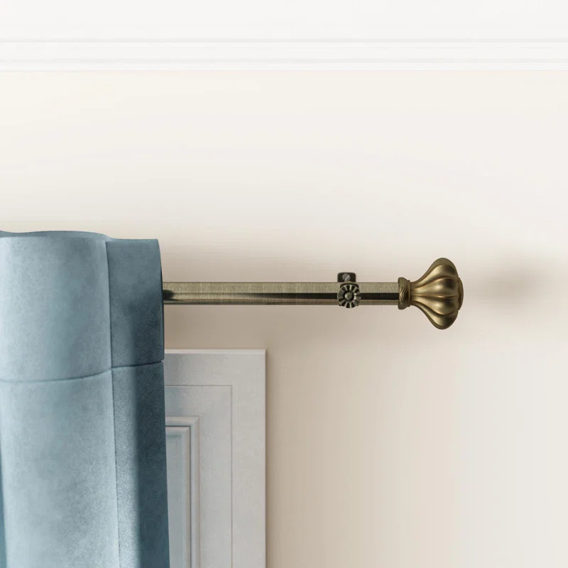 Kelly Clarkson Home Darcey Adjustable Single Curtain Rod & Reviews | Wayfair | Wayfair North America