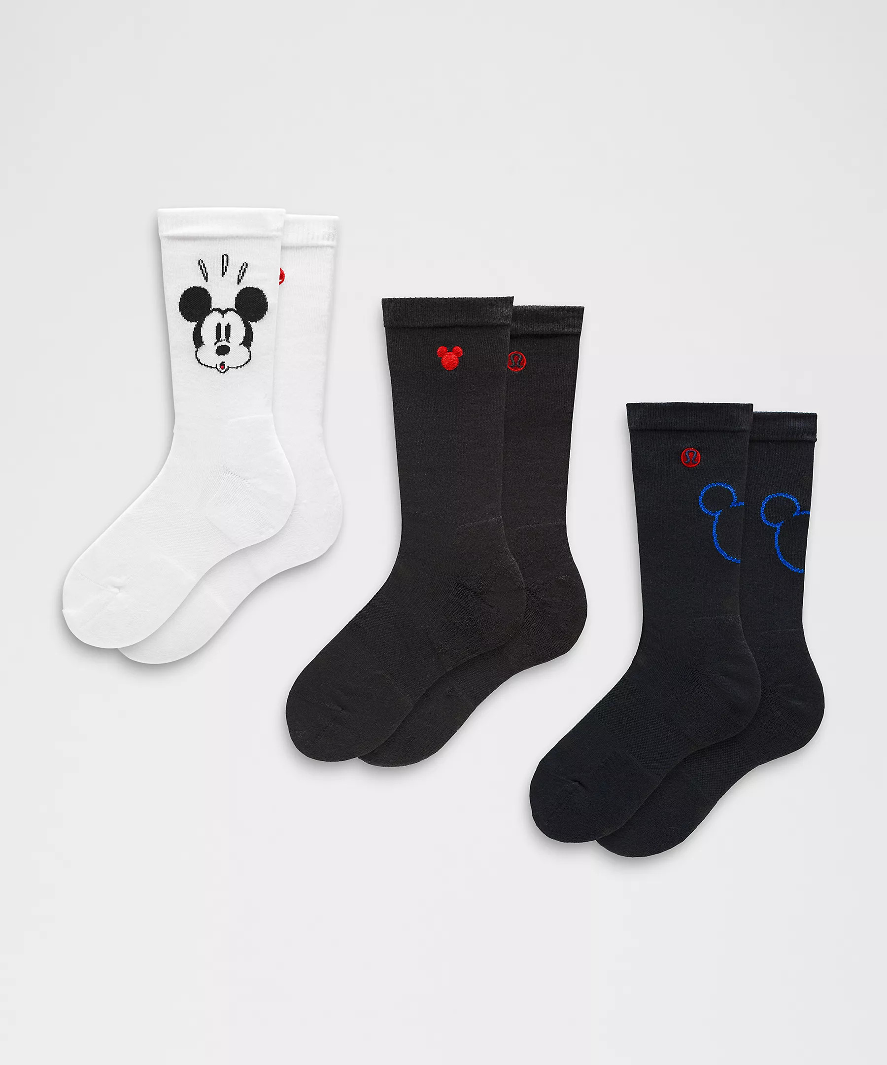 Disney x lululemon *Men's Daily Stride Comfort Crew Socks 3 Pack | Men's Socks | lululemon | Lululemon (US)