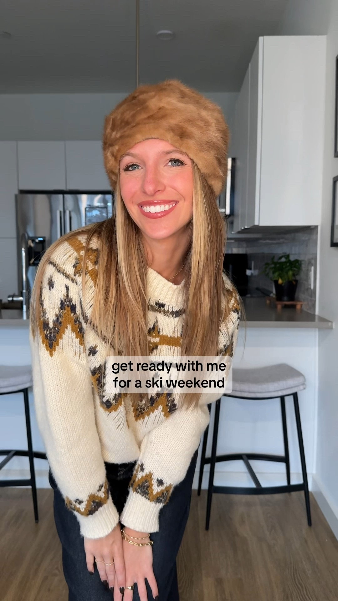 get ready with me for a ski weekend in Vermont! ⛷️ #skitrip #skiweekend #aspen #winteroutfit #fauxfur #skisweater

#LTKgrwm #LTKTravel #LTKSeasonal