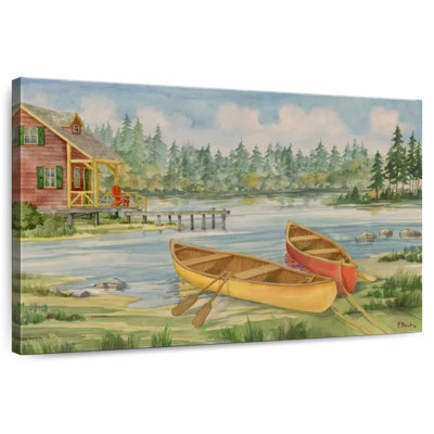 Canoe Camp With Cabin | Wayfair North America