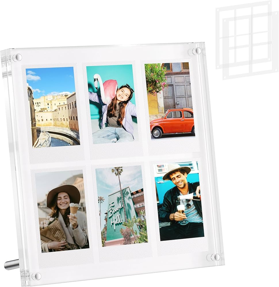 Instax Frame for Fujifilm Instax Mini/Square Film, Polaroid Frame for Instant Photos, 2x3 Mini Pi... | Amazon (US)