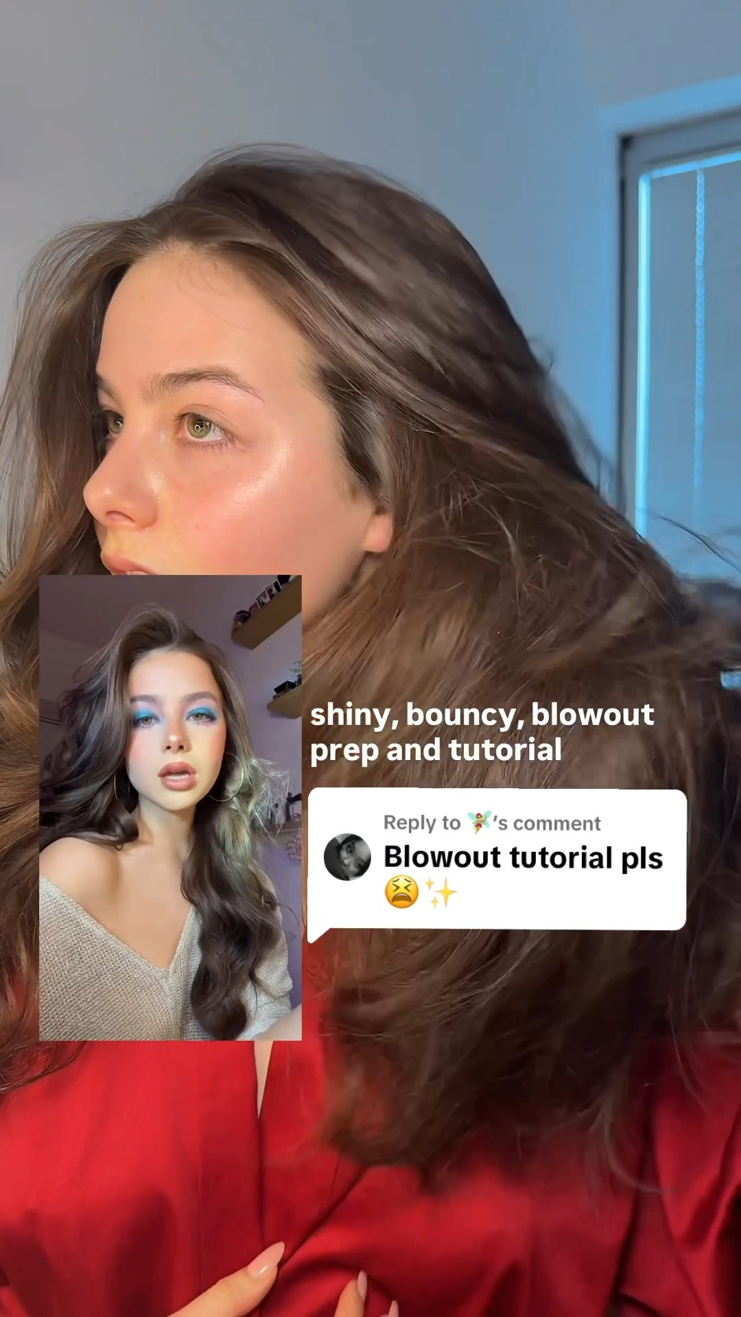 highly requested shiny, bouncy, blowout tutorial!! protect your hair and don’t be afraid to load up on dry shampoo/texturizer/volume spray to touch up the volume as it falls!! 

#LTKselfcare #LTKgrwm #LTKBeauty