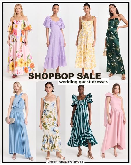 Wedding Guest Dresses for Spring and Summer weddings from the Shopbop Sale 

#LTKwedding #LTKsalealert