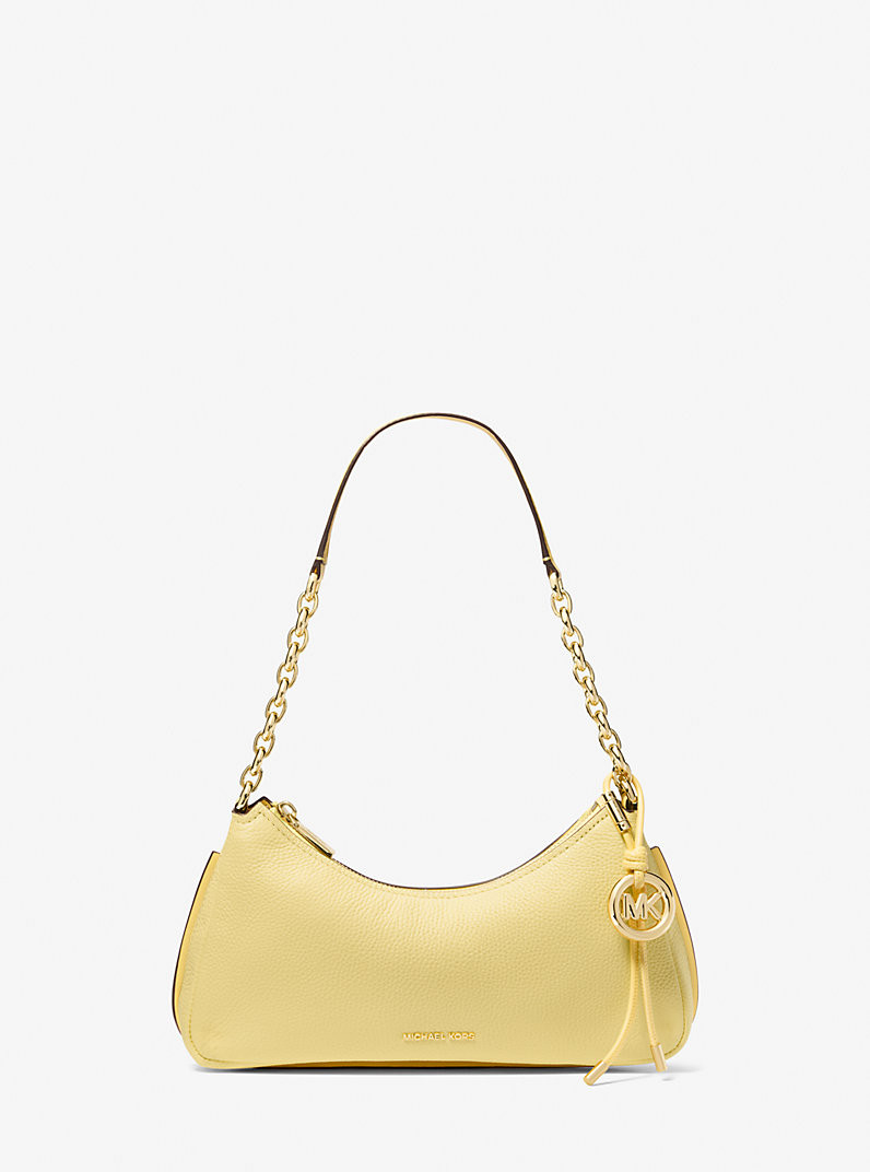 Nolita Medium Pebbled Leather Chain Pochette | Michael Kors US