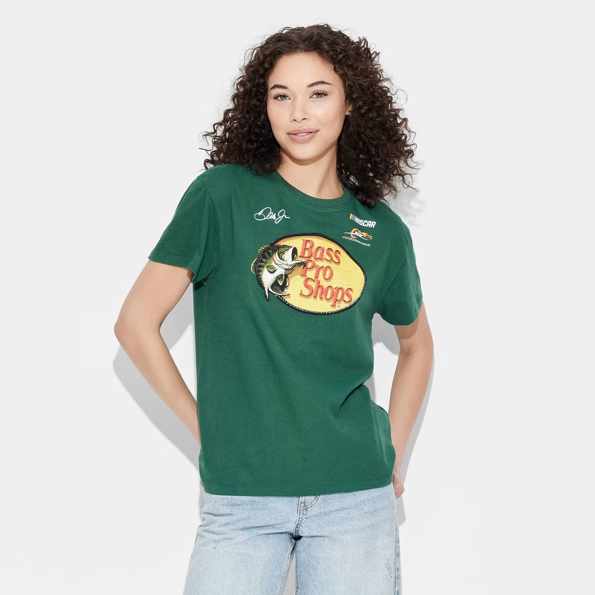 Women's Bass Pro Shop Short Sleeve Graphic T-Shirt - Green | Target