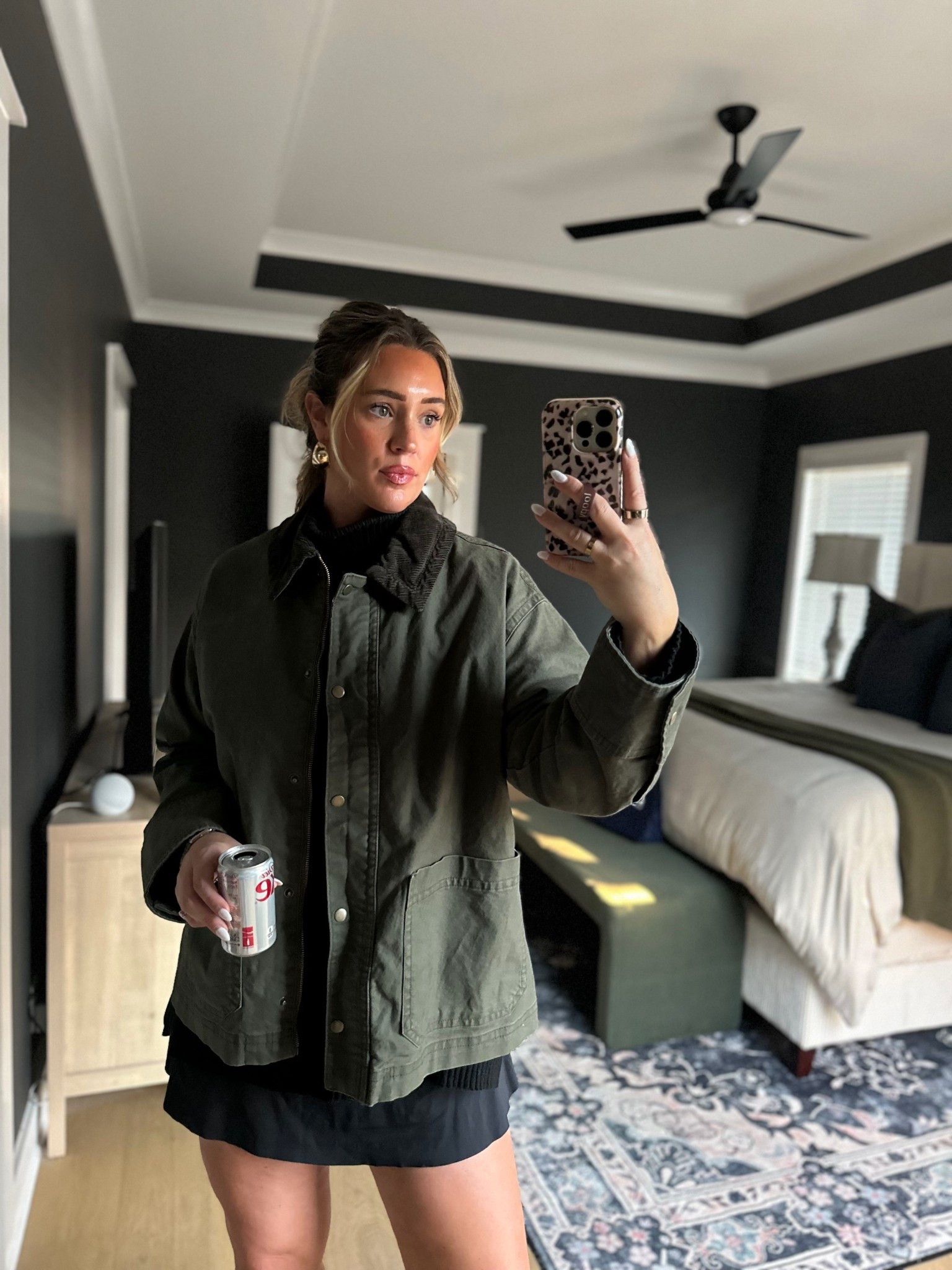 5’10” | size 8-10 
SALE ALERT! 🚨
Barn Jacket AVAILABLE IN 3 COLORS  - sized up 2 sizes (wearing an XL) for a more baggy fit 

#LTKFindsUnder50 #LTKTall #LTKStyleTip