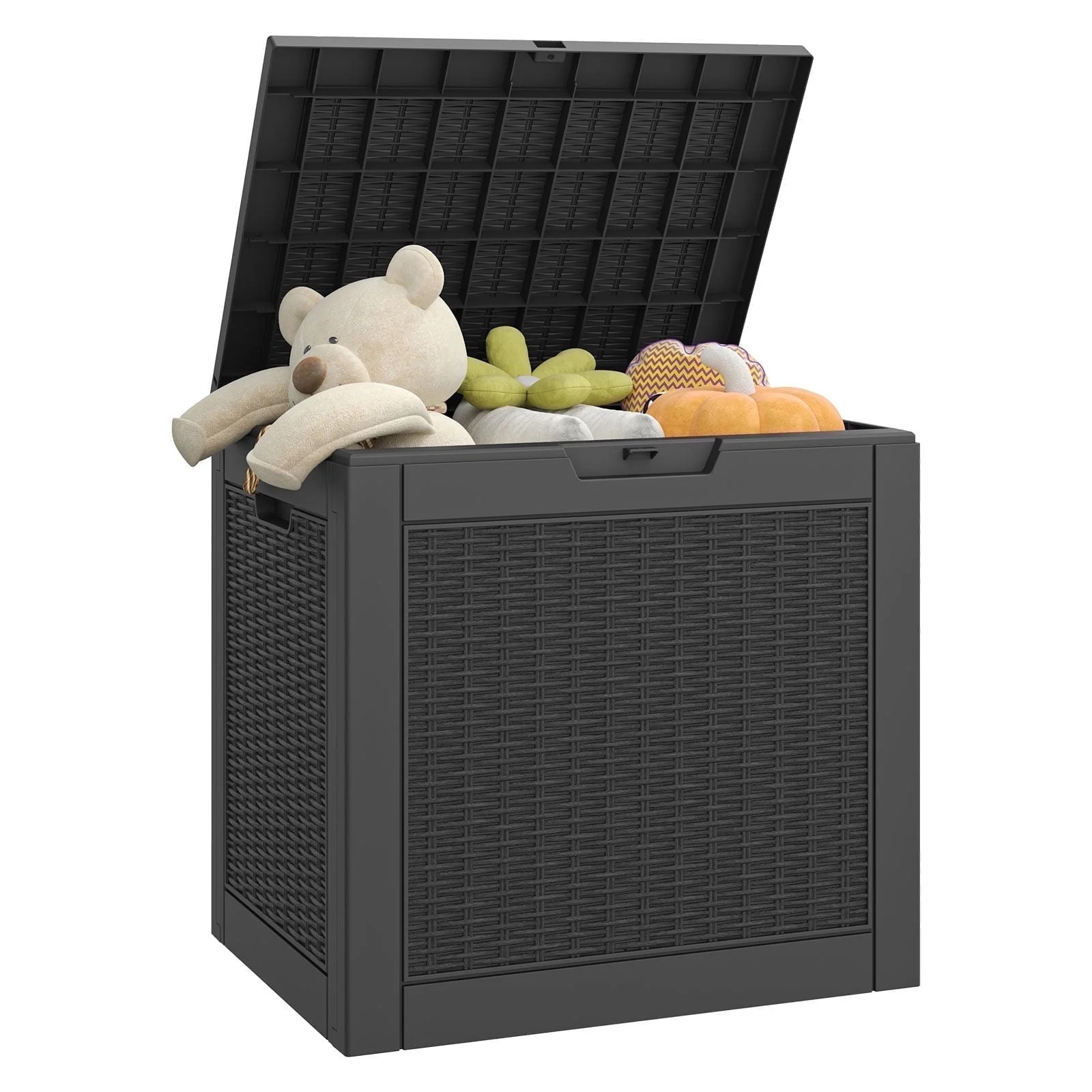 Bifanuo 31 Gallon Deck Box, Resin Outdoor Storage Box, Waterproof and UV Resistant Lightweight St... | Walmart (US)