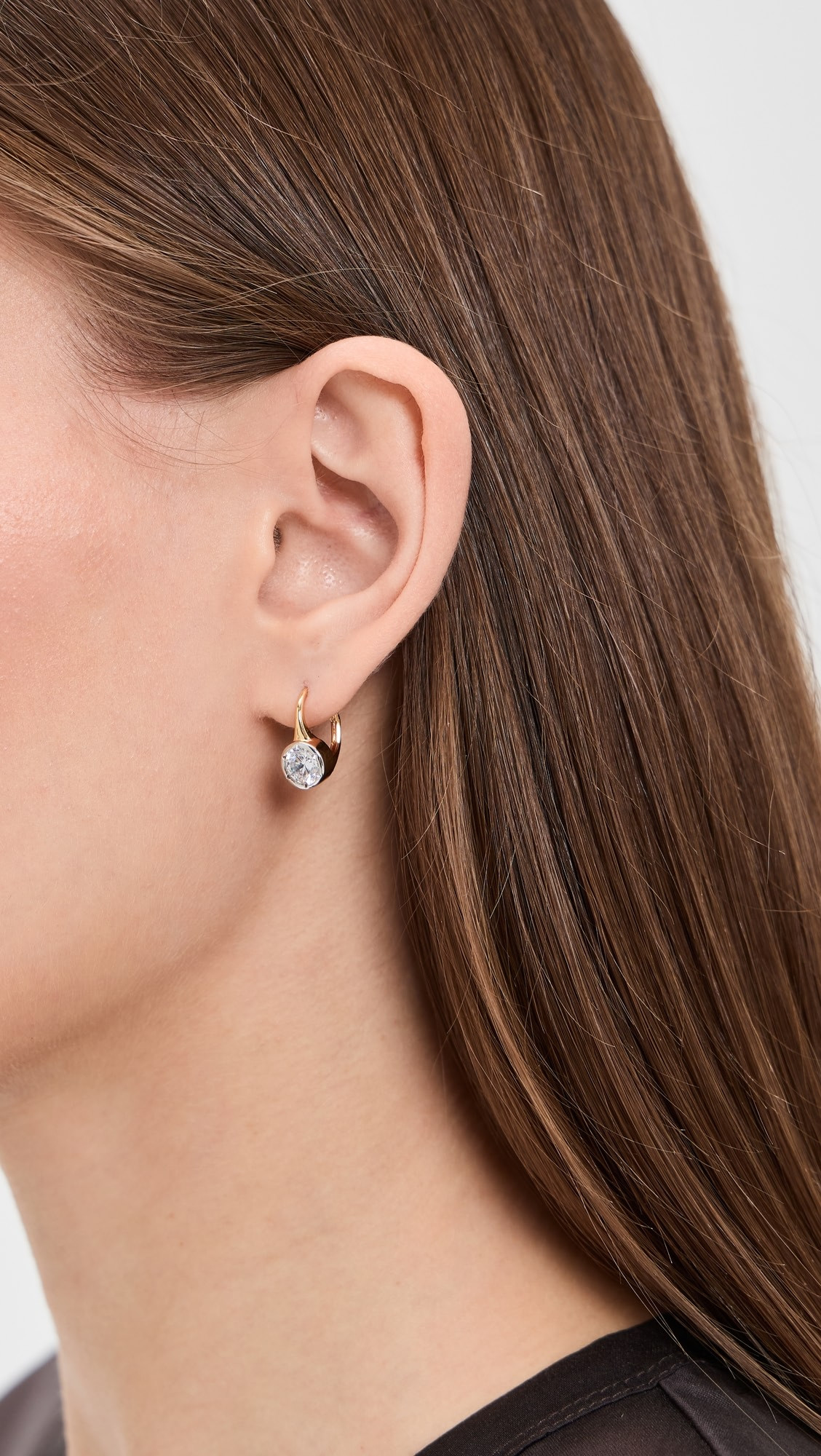 The Marais Hook Gold Earrings | Shopbop