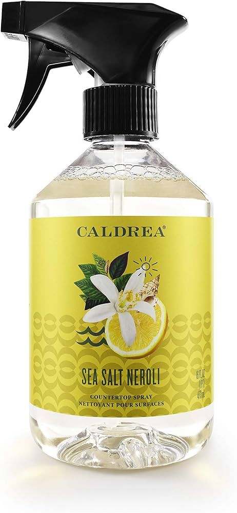 Caldrea Multi-surface Countertop Spray Cleaner, Made with Vegetable Protein Extract, Sea Salt Ner... | Amazon (US)