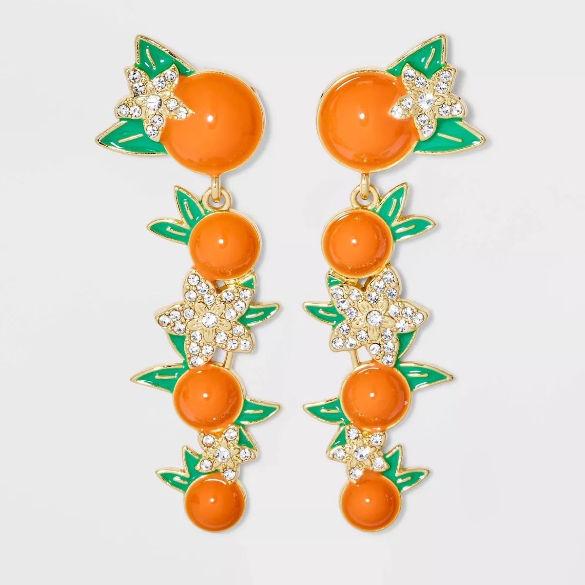 SUGARFIX by BaubleBar Citrust Me Earrings - Orange | Target